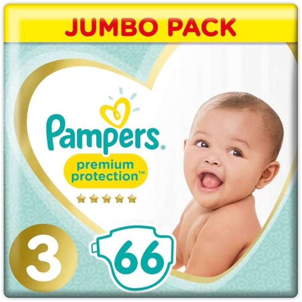 pampers premium protection size 3 jumbo pack