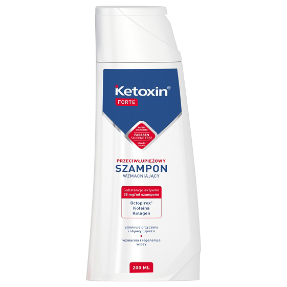 ketoxin forte szampon przeciwłupieżowy 200 ml