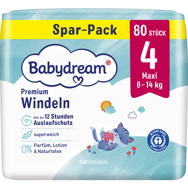 babydream maxi plus 4+ pieluchy opinie