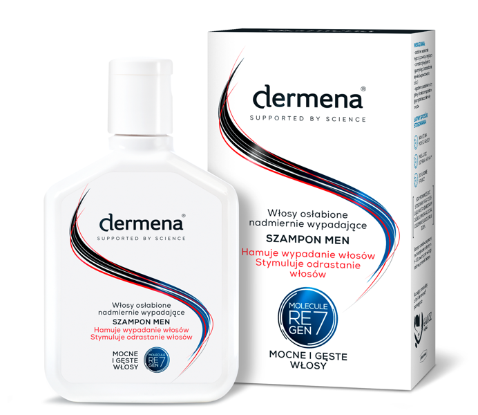 szampon na porost włosów dermena