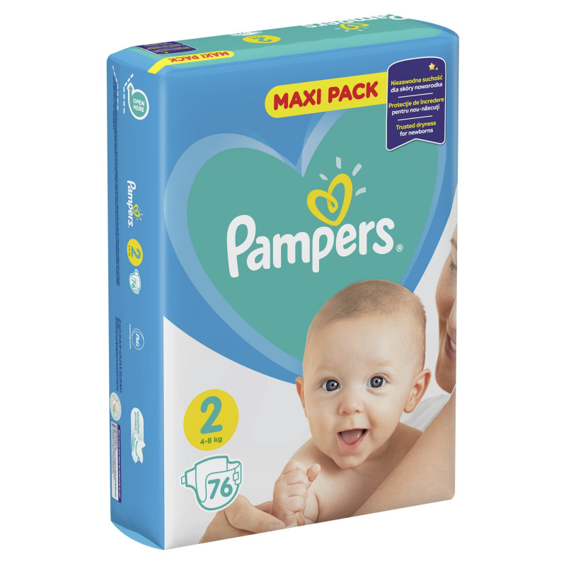 pampers 2 maxi pack 76