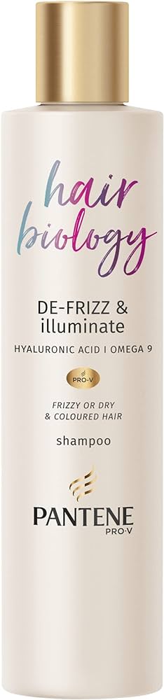 szampon pantene hair biology de-frizz & illuminate