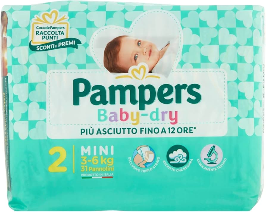 pampersy pampers baby dry 2