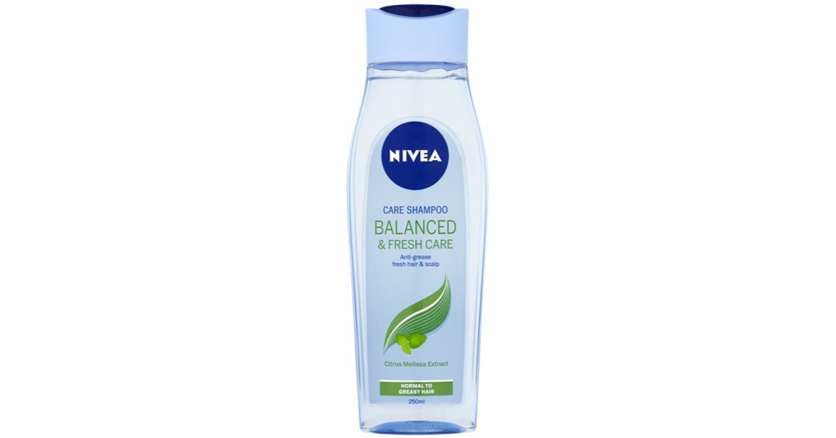 nivea balanced & fresh care szampon pielęgnujący 400 ml