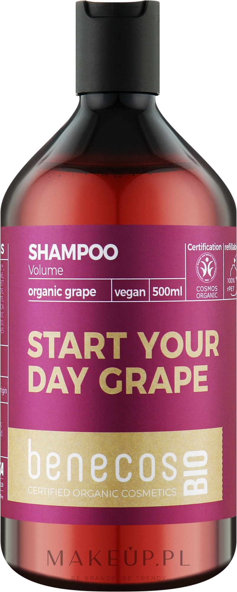 szampon organic grape opinie