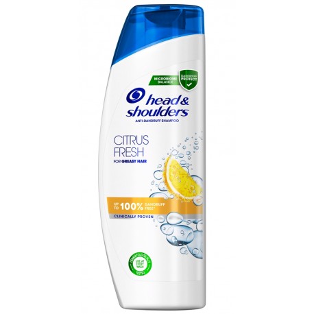 szampon head&shoulders przeciwłupierzowy citrus 540 ml