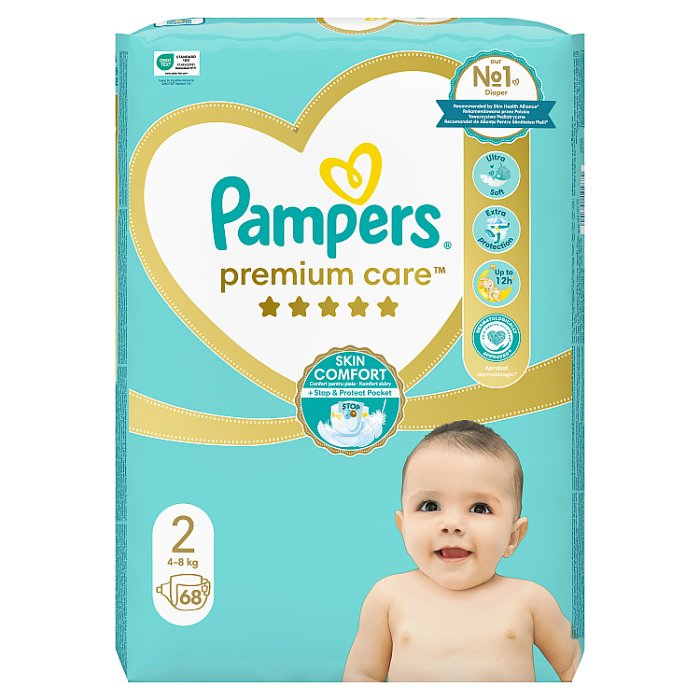 suchy pampers u noworodka