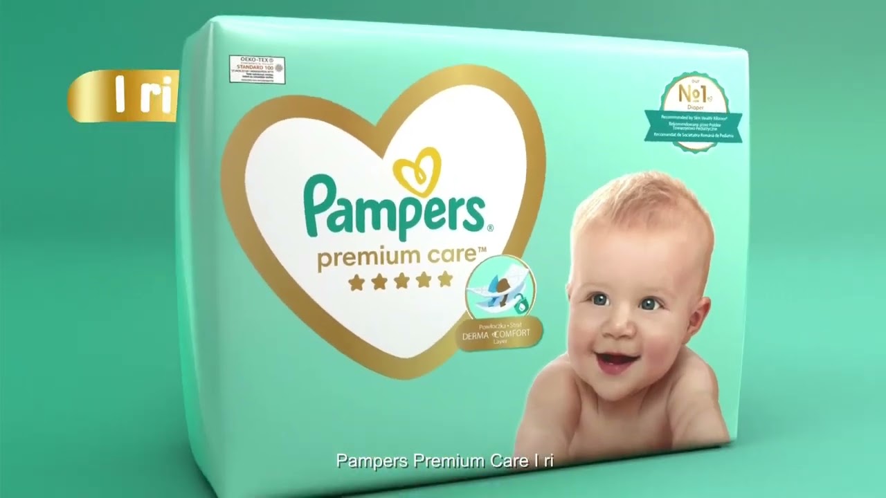 reklama majteczek pampers