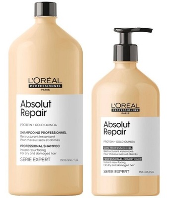 loreal absolut repair lipidium szampon 1500 odżywka 750 ml