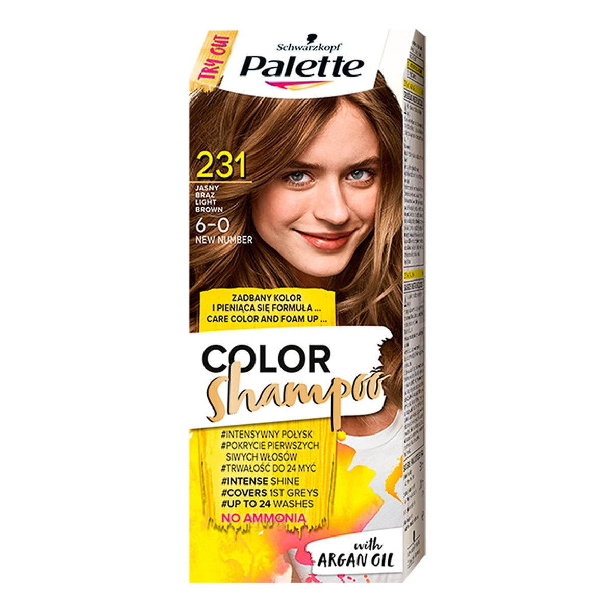 szampon koloryzujący palette wizaz