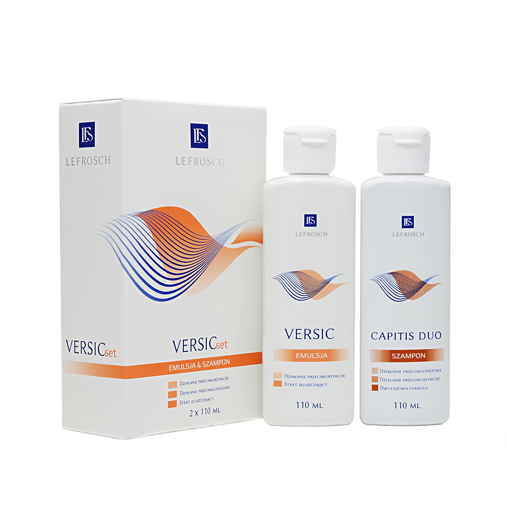 versic set zestaw emulsja szampon 2 x 110ml