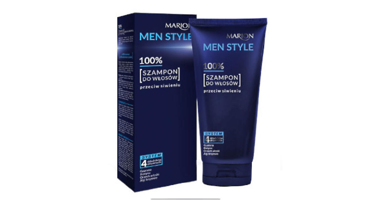 szampon dla mężczyzn na siwe włosy