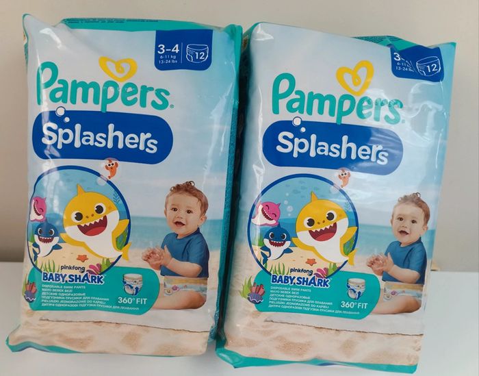 pampers splashers auchan