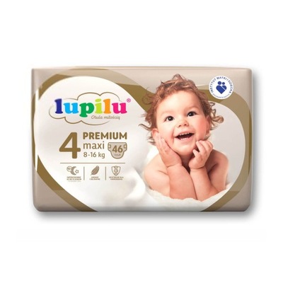 lidl lupilu pieluchy 4+