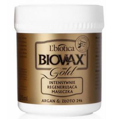 biovax gold argan & złoto 24k szampon intensywnie regenerujący 2