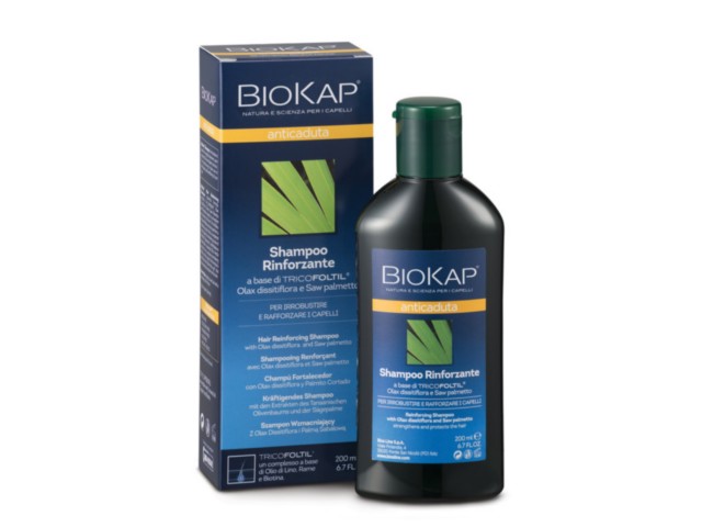 biokap anticaduta szampon przeciw wypadaniu włosów