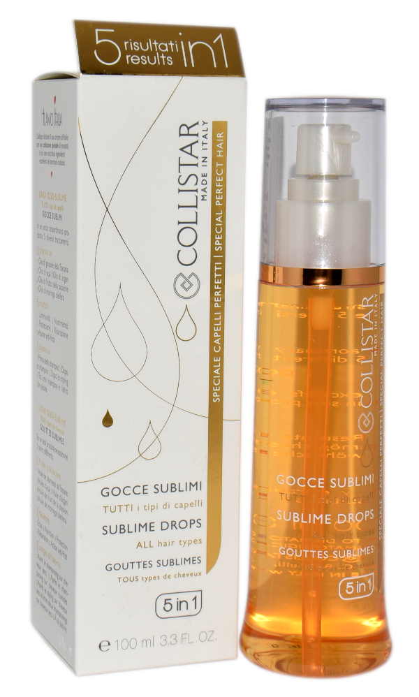 collistar sublime drops 5in1 odżywka do włosów 100 ml