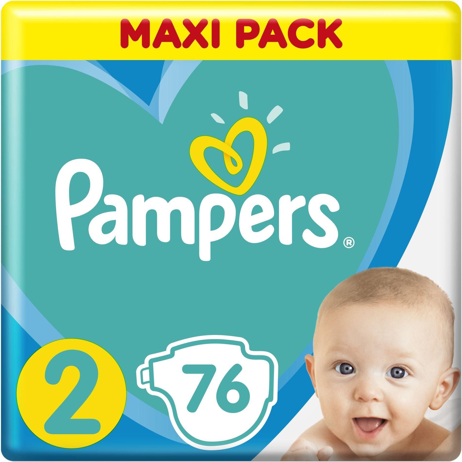 pampers 2 76 szt