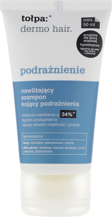 tołpa dermo hair szampon kojący podrażnienia 50ml