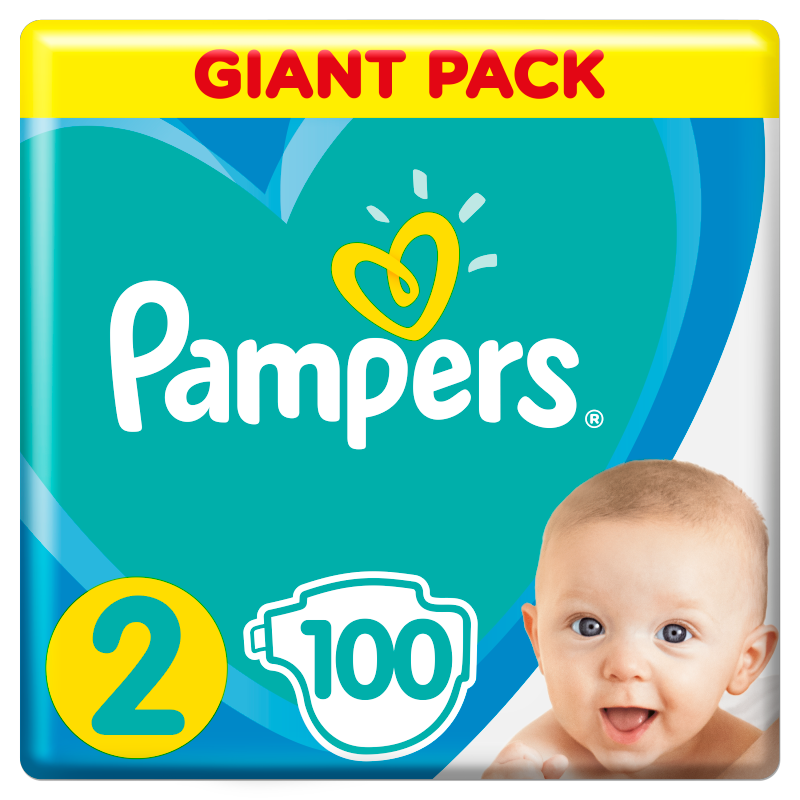 pieluchy pampers new baby dry 2 mini 100szt