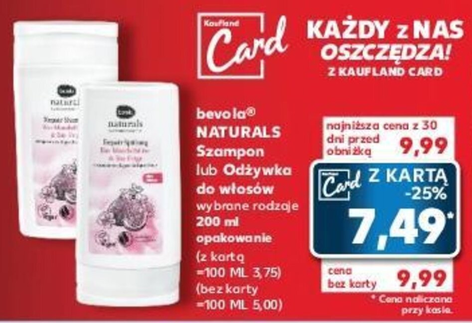 kaufland bevola szampon cena