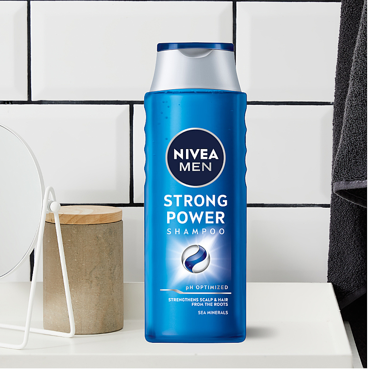 szampon strong power 400 ml nivea