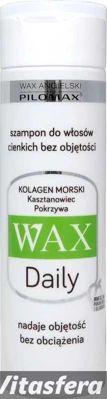 wax daily szampon cienkich bez objętości