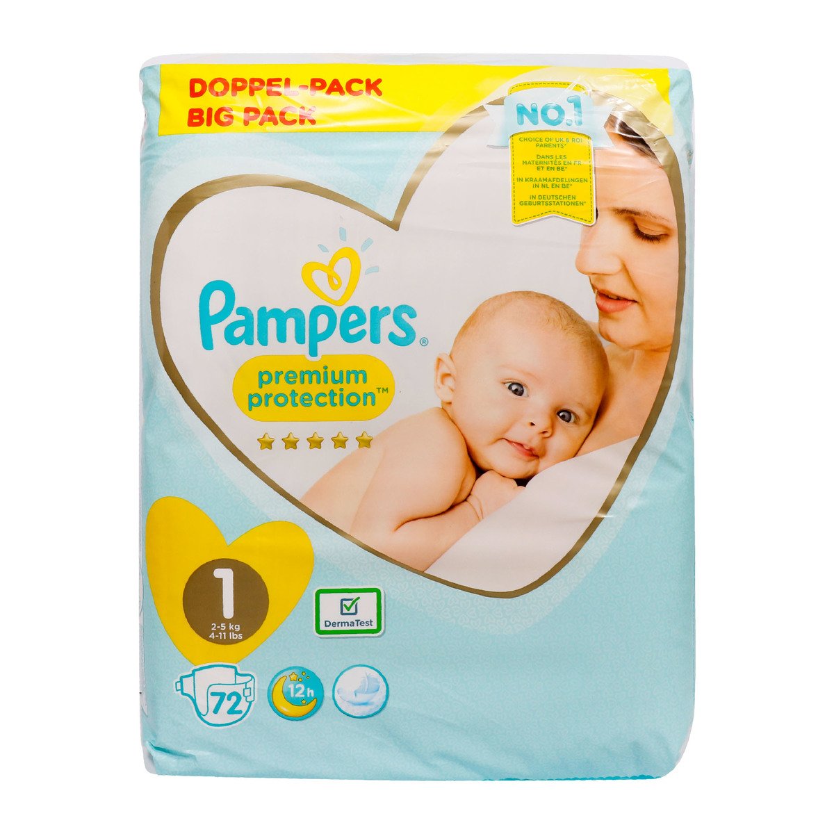 pampers premium care newborn 72