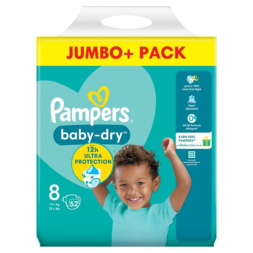 pampers size 8