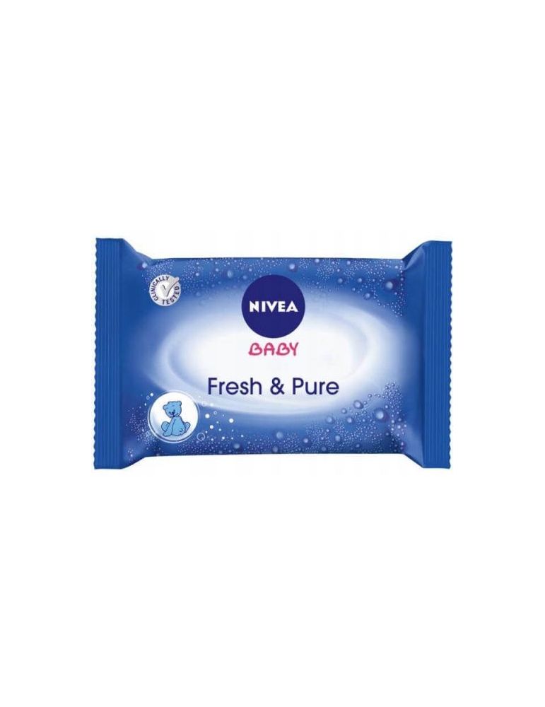 nivea baby chusteczki nawilżane fresh pure