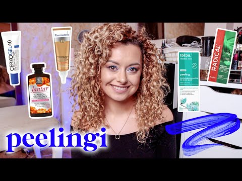 peeling i szampon z sls curly madeleine