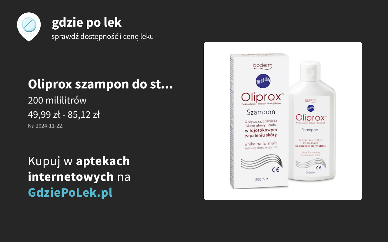 oliprox szampon ulotka