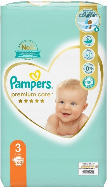 pampersy pampers care 3