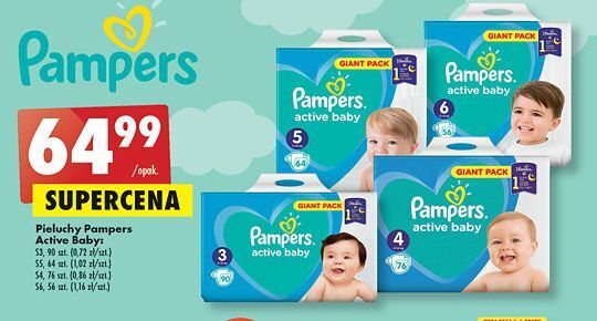 pampers 4 biedronka