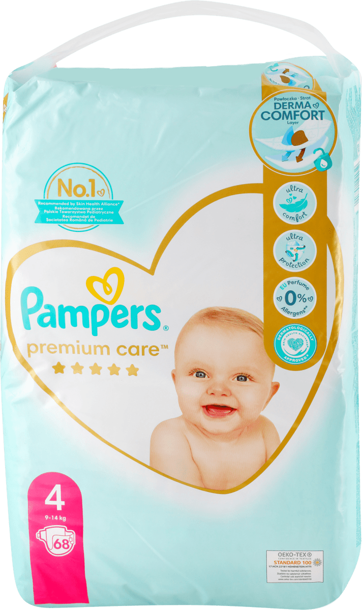 pampers premium care 4 od ilu kilo