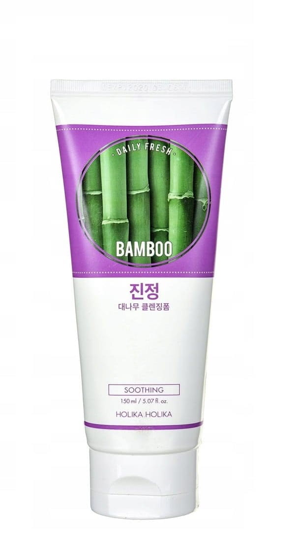 holika holika bamboo soothing cleansing pianka do mycia twarzy