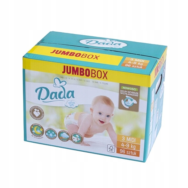 dada jumbo box pieluchy