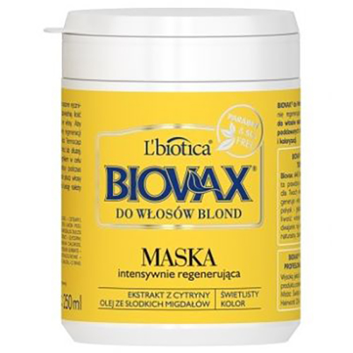biovax odżywka do włosów blond
