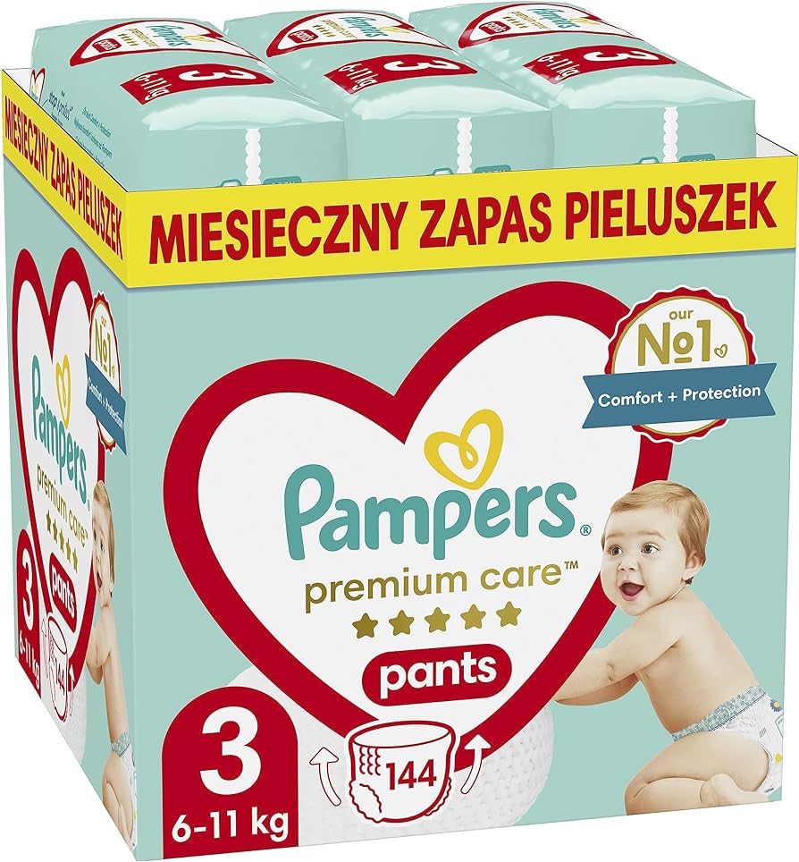 pampers rozmiar 3 74 sztuki