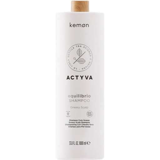 kemon actyva equilibrio szampon do tłustych włosów i skóry głowy