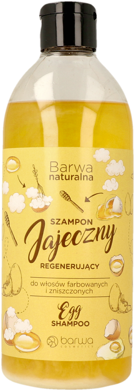 szampon do włosów barwa jajeczny