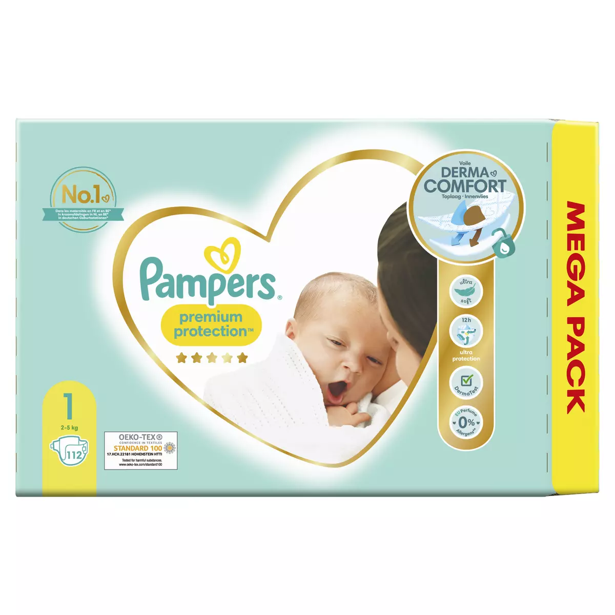 auchan pampers premium care 1