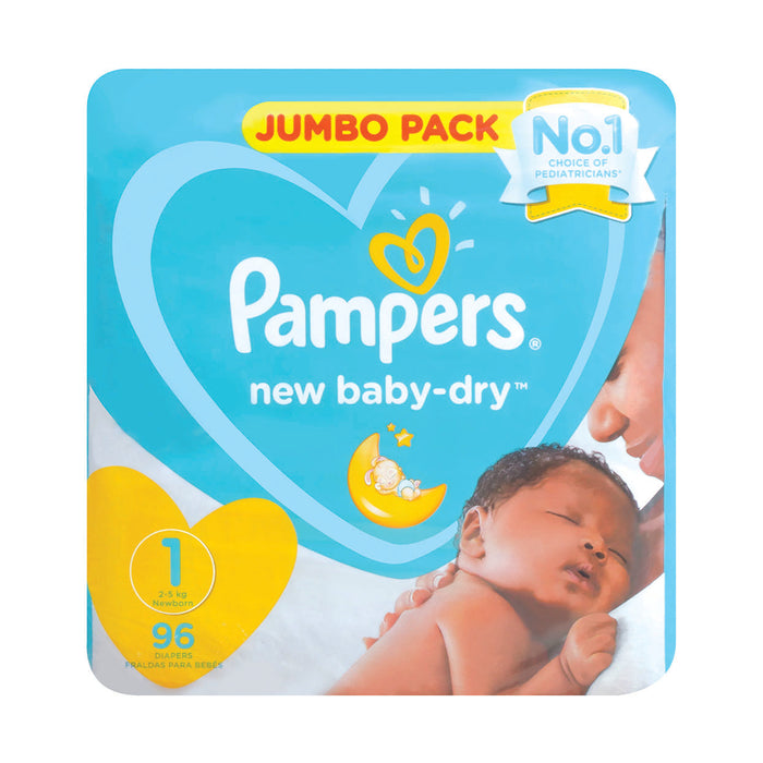 pampers new baby dry pępek