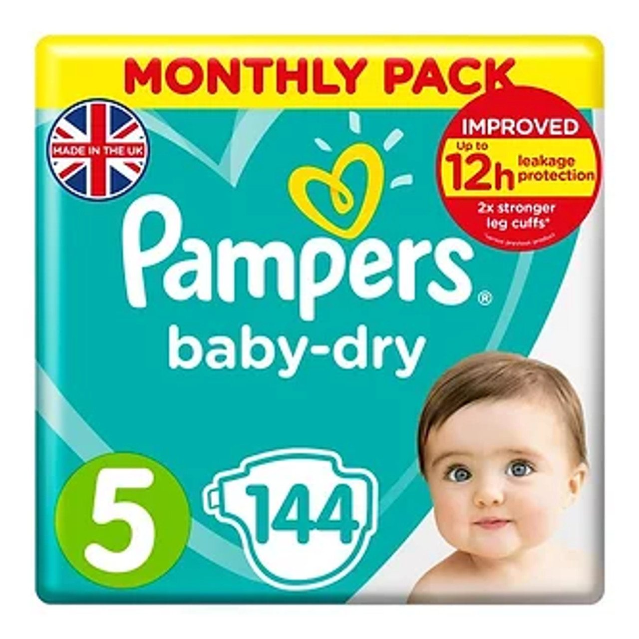 pampers 2 new baby 144