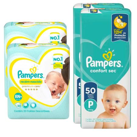 pampers 2 140 szt