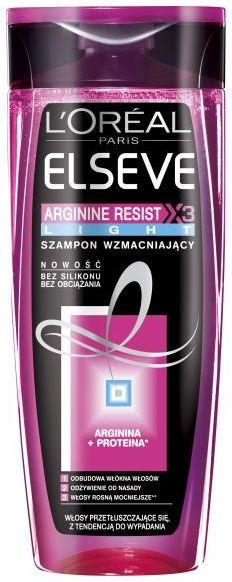 loréal paris elsève arginine resist x3 szampon wzmacniający