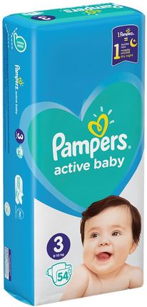 pampers 54 szt cena