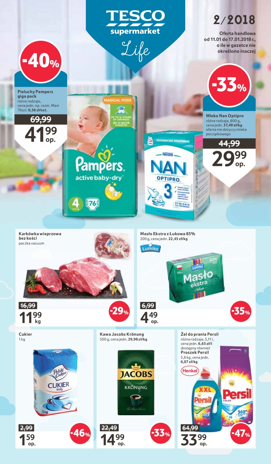 tesko pampers promocja