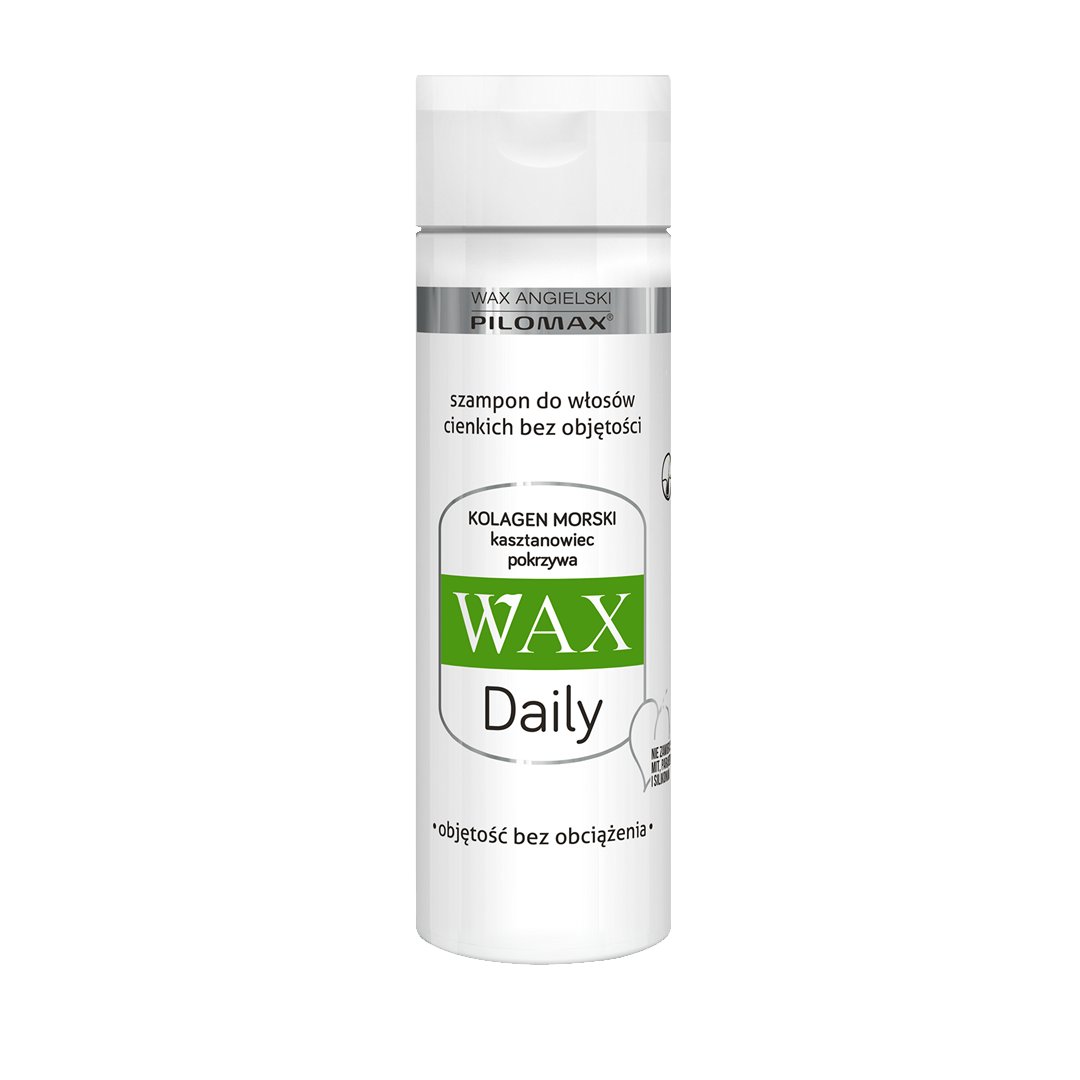 pilomax wax daily szampon do włosów cienkich bez objętości