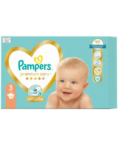 pampers care 3 cena